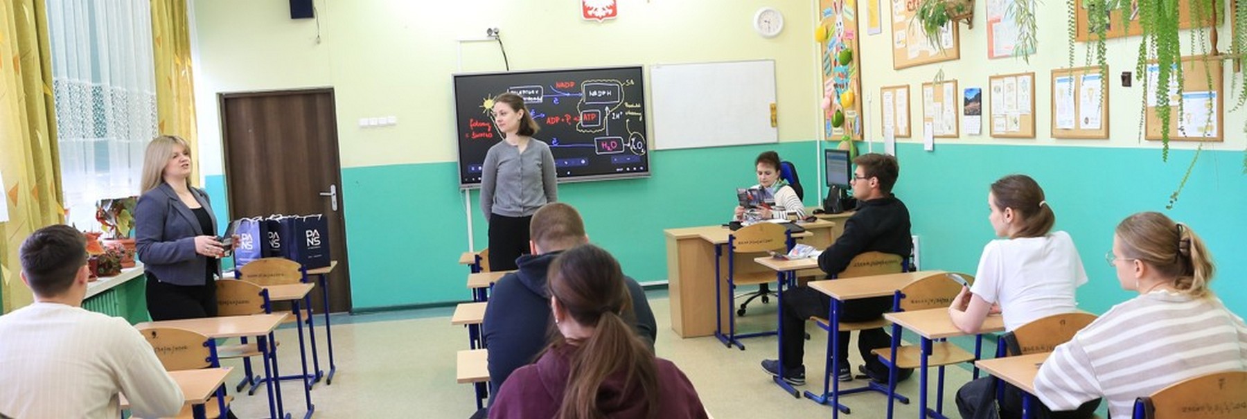 zdjęcie sali z uczniami
